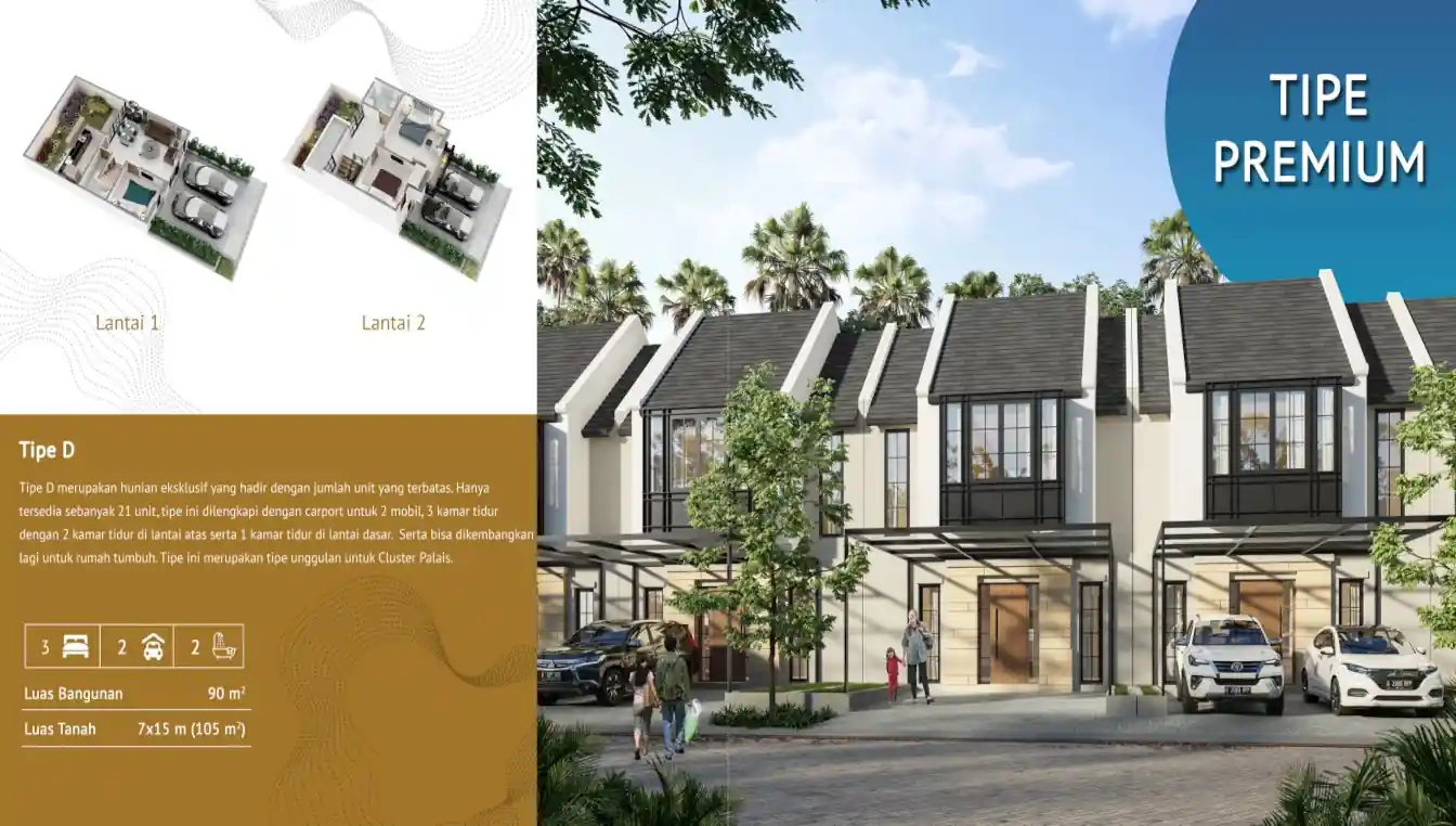 Jual Rumah Opra City Tipe D