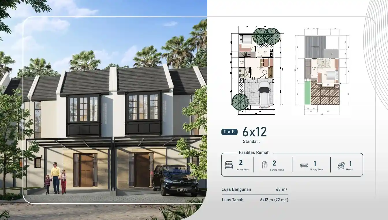 Rumah Opra City Tipe B Standard