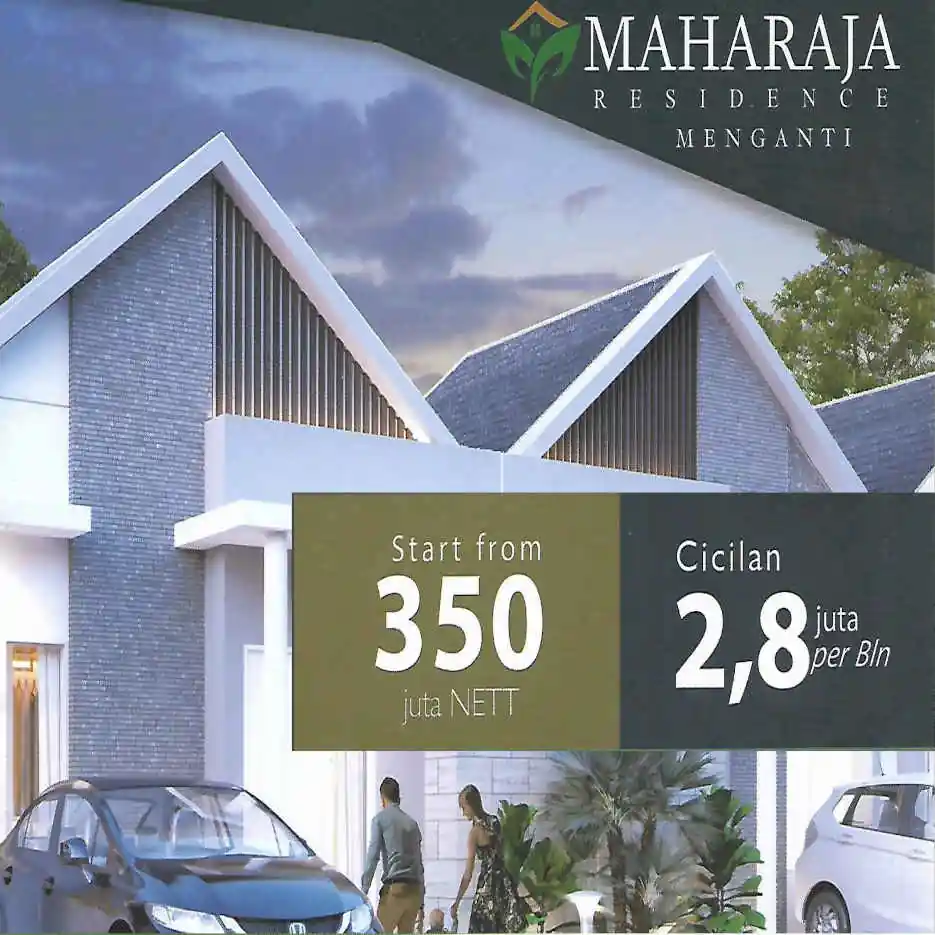 Promo Maharaja Residence harga 350Jt Cicilan 2,8Jt per bulan 