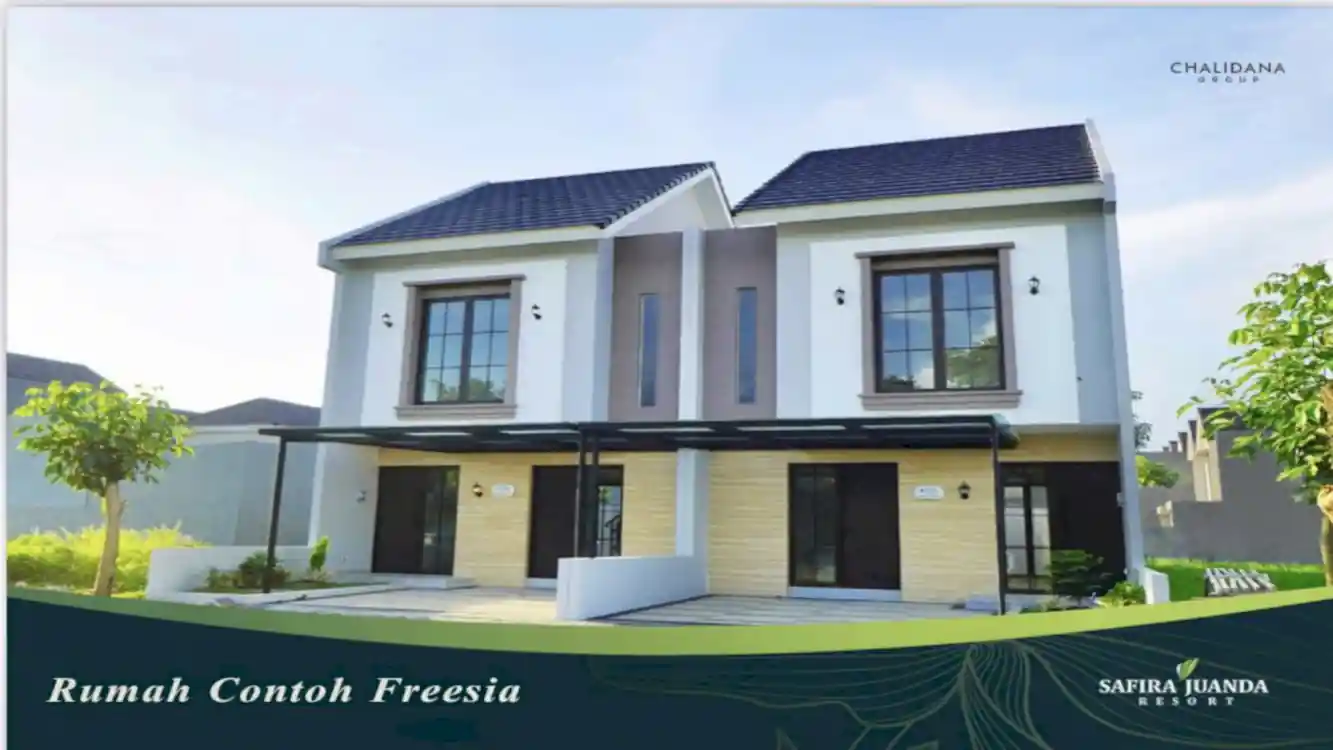 contoh tipe freesia, Dijual Rumah di Perumahan Safira Juanda Resort