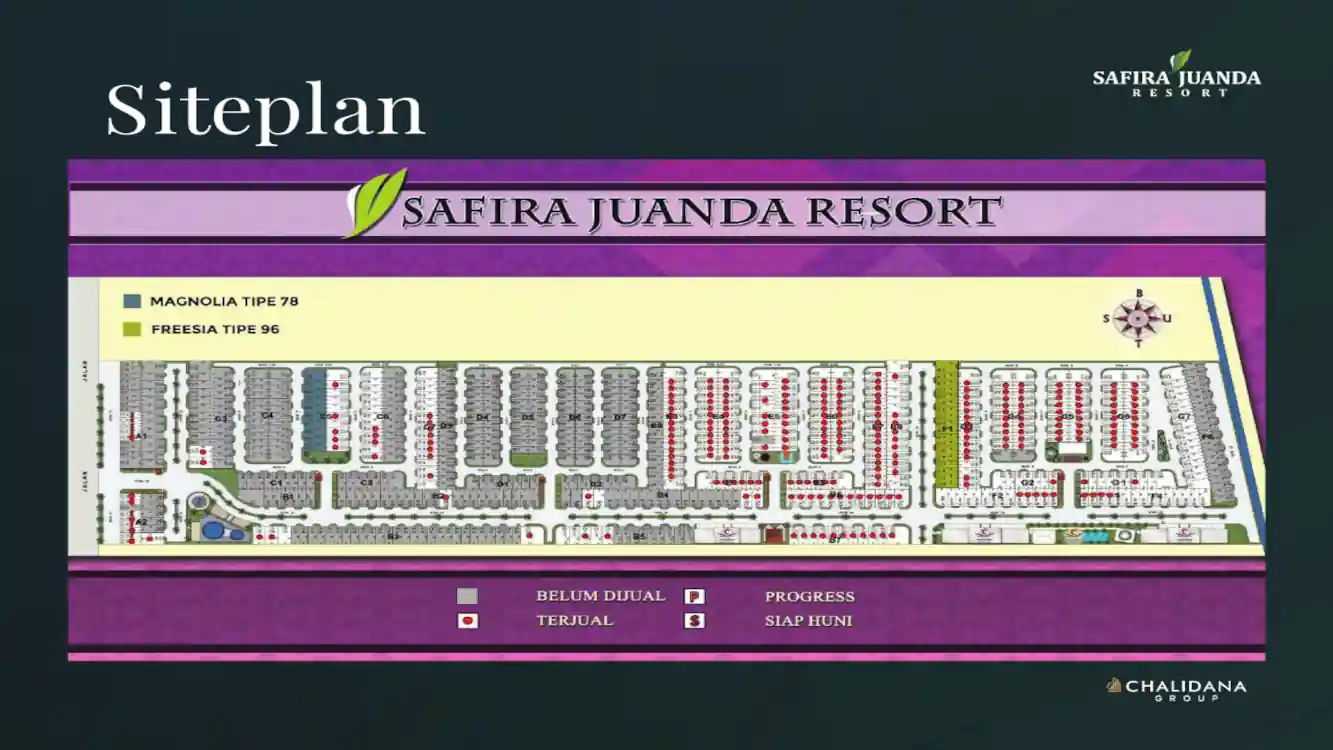 Dijual Rumah di Perumahan Safira Juanda Resort 